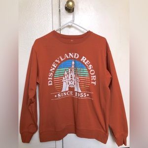 Disney Parks Disneyland castle pullover crewneck sweatshirt